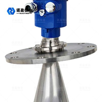 Un buen precio. 6.8GHz Sensor/Transmisor de nivel de radar 4-20mA antiexplosión con rango de 35m para medir material sólido y almacén de granos en línea