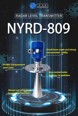 Good price 26GHz 10~30m Fuente profunda de alta frecuencia de ondas guiadas Radar de nivel de transmisor para pequeños espacios en línea