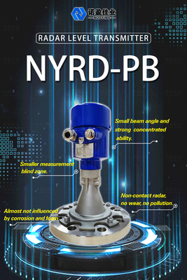 Good price NYRD-PB-A ±3 mm de precisión Sensor de nivel de agua de radar de alta precisión para líquidos de tanques y partículas sólidas Medidor de nivel de radar en línea