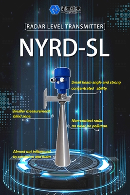 Good price Instrumento de medición del nivel del medidor Tanque de agua líquida Dispositivo de medición de monitoreo de agua líquida 26ghz Sensor de silo de cemento en línea