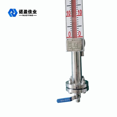 Good price Transmisor de nivel de colgajo magnético montado lateral/montado superior Indicador de nivel de flotador magnético Medidor de nivel del tanque de agua Medidor de nivel del tanque de agua en línea
