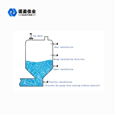 Good price Fuente de alimentación: 24VDC,220VACTemperatura de trabajo: tenedor-40~+220 C NYYCUK-C Material del tenedor: 304,316L (opcional)50mm longitud del tenedor: 100mm (personalizable como requituning conmutador de nivel del tenedor) en línea