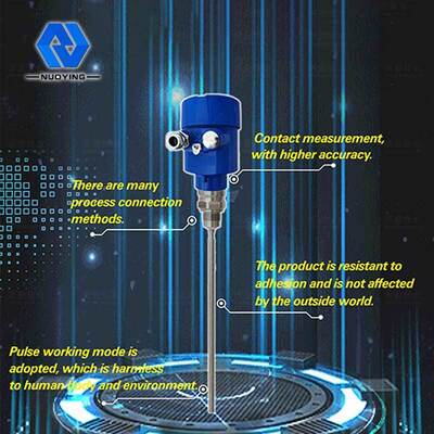 Un buen precio. 1.8GHz NYRD-702 Venta directa de fábrica Alta precisión de onda guiada de radar de nivel del transmisor con salida 4-20mA en línea