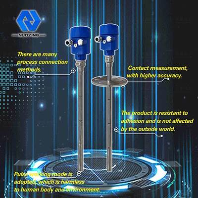 Un buen precio. NYRD704 Medidor de nivel de radar de 1,8 GHz 4-20mA Sensor de nivel de líquido de radar de 6 m para tanque de almacenamiento de lodos y silo de cemento con IP67 en línea