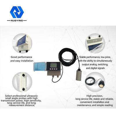 Un buen precio. NYCSUL-502 24VDC Medidor de nivel ultrasónico de tipo dividido con 4-20mA y sensor de transmisión de nivel de aceite de salida Hart en línea