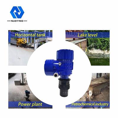 Un buen precio. Indicador de nivel ultrasónico de brida con gran potencia de transmisión en línea