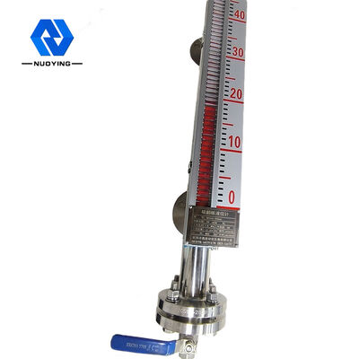 Un buen precio. DN25 Indicador de nivel magnético de montaje lateral IP65 SS304 para la industria química del petróleo en línea