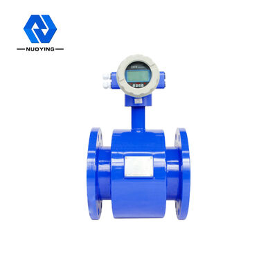 Un buen precio. Precio de fábrica directo de NYLD RS485 4-20mA Medidor de flujo electromagnético inteligente Ácidos fuertes 0,5% de precisión Medidor de flujo magnético en línea