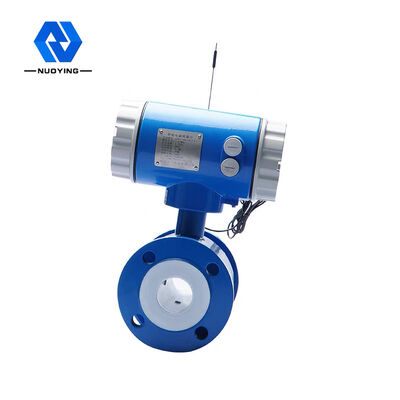 Un buen precio. fuerte antiinterferencia IP68 Medidor de flujo electromagnético inteligente 0,1-10m/S 4-20mA en línea