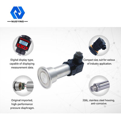 Un buen precio. Producción directa 4-20ma 1-5V IP65 24v Transmisor de presión / Transductor / Sensor Chips ODM Apoyado Gas / Líquido OEM Presión C en línea