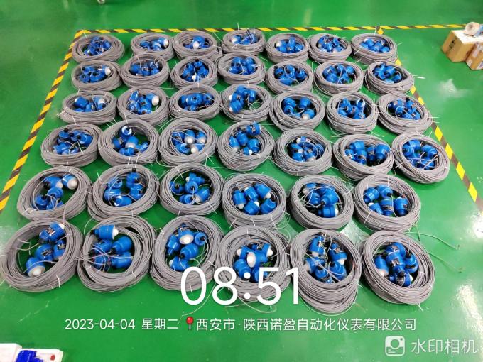 Bluetooth NYRD-901 Industrial 80GHz Radar Level Transmitter 4-20mA Salida para hilo de aluminio líquido Instalar 1