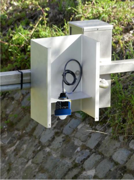 Bluetooth NYRD-901 Industrial 80GHz Radar Level Transmitter 4-20mA Salida para hilo de aluminio líquido Instalar 2