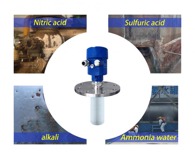 Contador de nivel de radar de 26 GHz para tanques de almacenamiento de líquidos de tipo sanitario y contenedores altamente corrosivos 3