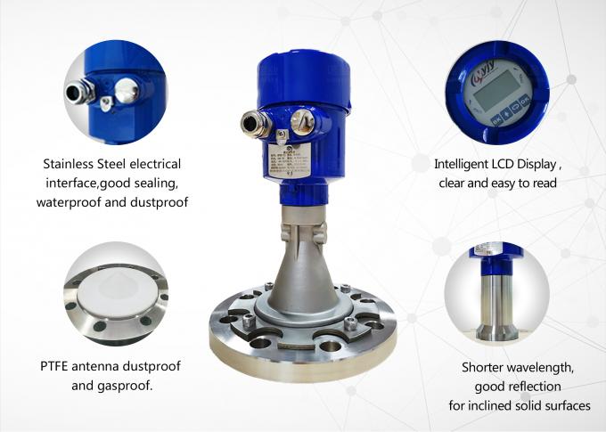 Sensores de radar de nivel de agua RS485 35 personalizados para la gestión del río de agua de 26 GHz 1