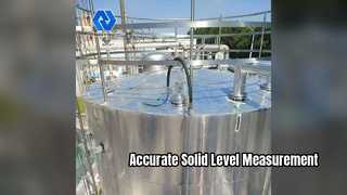Sensor de nivel por radar de 26 GHz para sólidos
