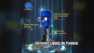 Sensor de nivel de radar a prueba de corrosión para tanques