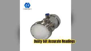 Transmisor de nivel por radar de 80 GHz para polvo y humo