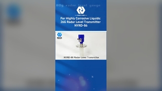 Medidor de nivel por radar Líquido Sólido sin contacto