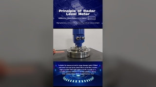 Medición precisa del transmisor de nivel por radar NYRD900