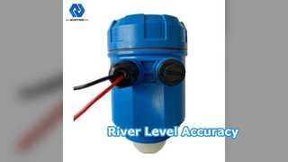 Medidor de nivel por radar para ríos